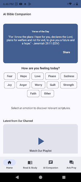 AI Faith Companion screenshot