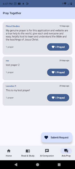 AI Faith Companion screenshot