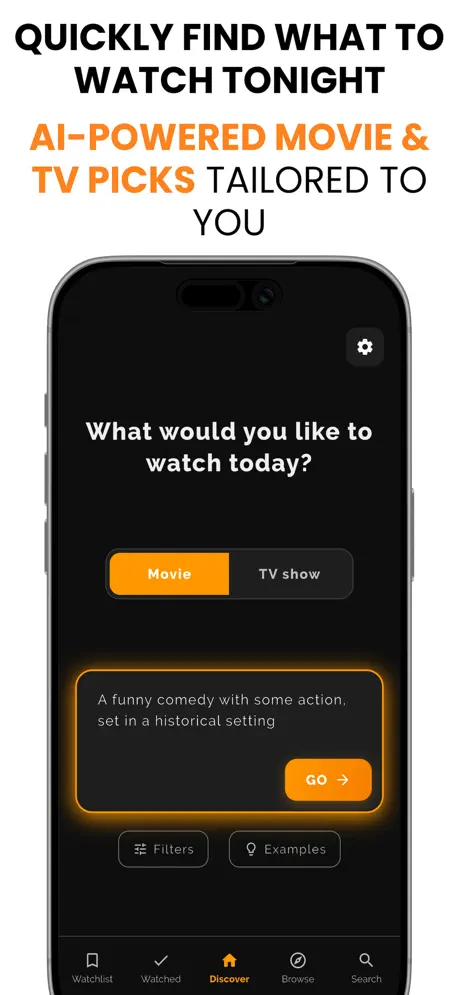 AI Movie Finder: Watch Next screenshot