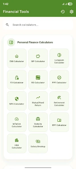 All-in-One EMI, GST Calculator screenshot