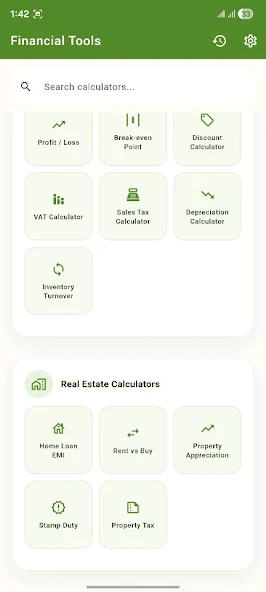 All-in-One EMI, GST Calculator screenshot