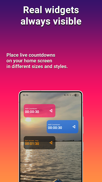 All My Seconds – Timer Widget screenshot