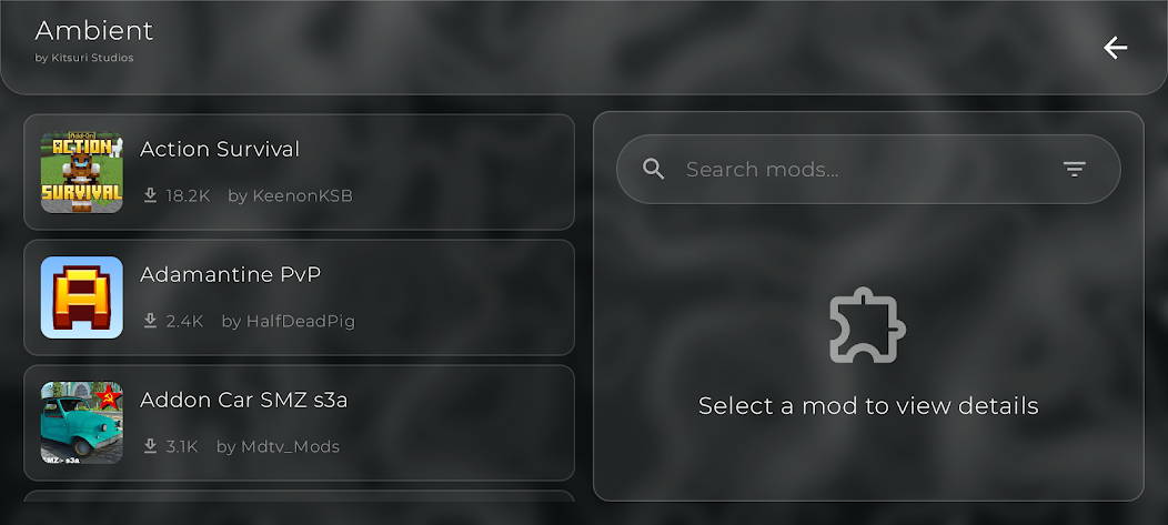 Ambient for MCPE screenshot