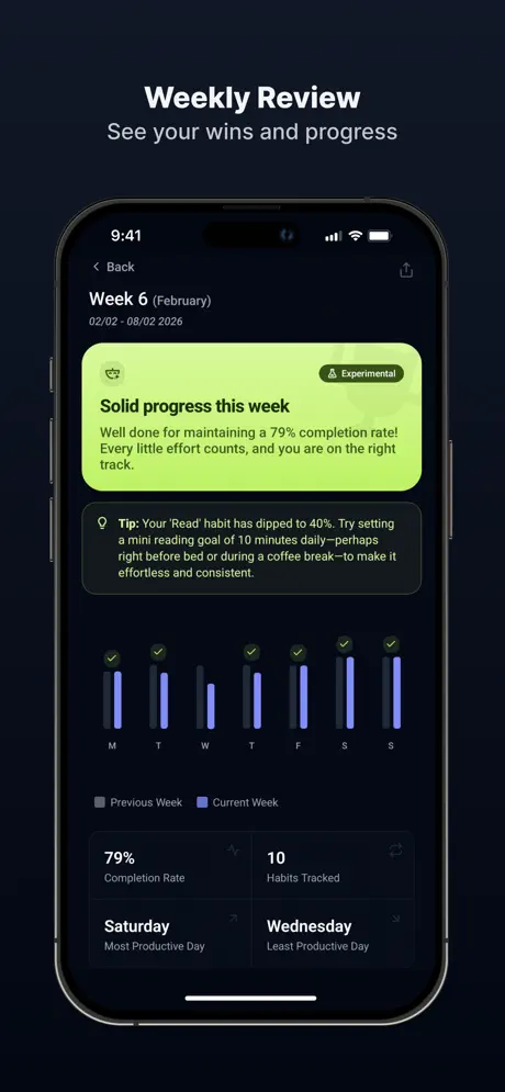 Ascend - Habit Tracker screenshot