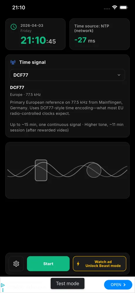 Atomic Sync : Radio Watch Time screenshot