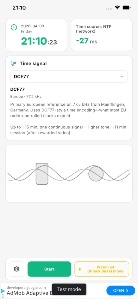 Atomic Sync : Radio Watch Time screenshot
