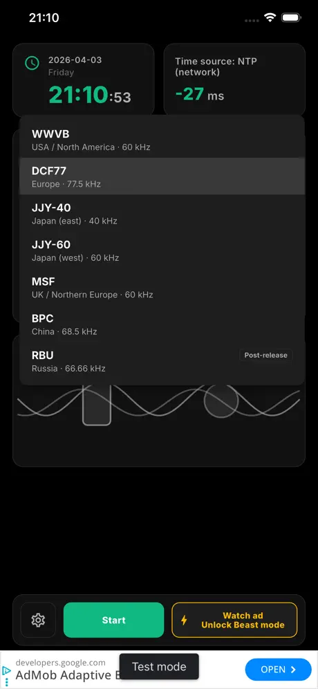 Atomic Sync : Radio Watch Time screenshot
