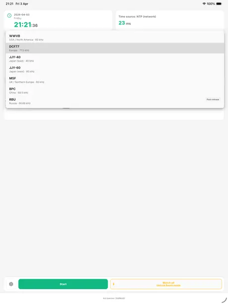 Atomic Sync : Radio Watch Time screenshot