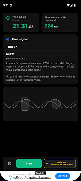 Atomic Sync : Radio Watch Time screenshot