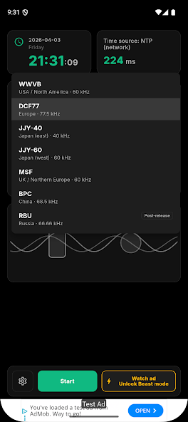 Atomic Sync : Radio Watch Time screenshot
