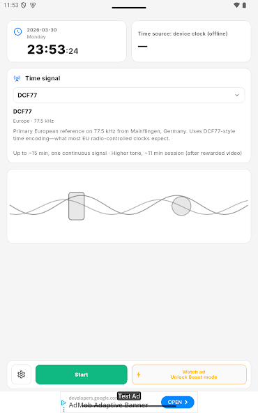 Atomic Sync : Radio Watch Time screenshot