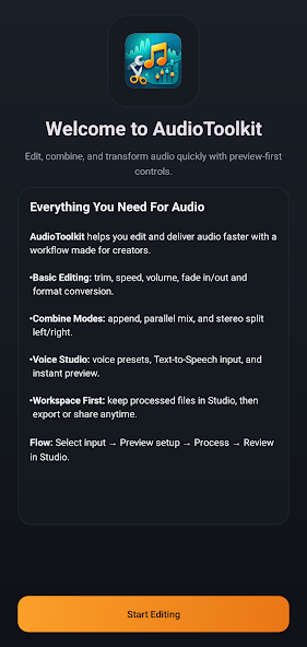 Audio Toolkit screenshot