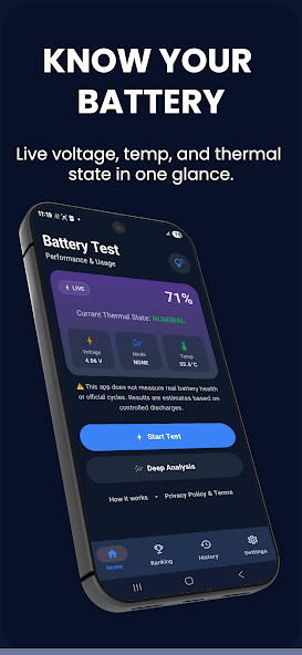 Battery Health Test screenshot