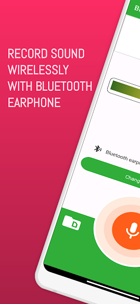 Bluetooth Sound Recorder screenshot