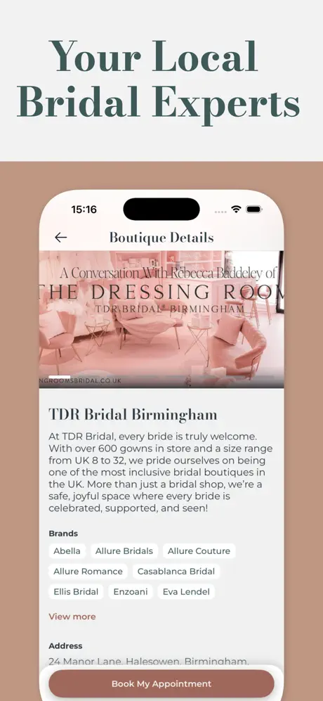 Bridify Bridal Inspiration screenshot
