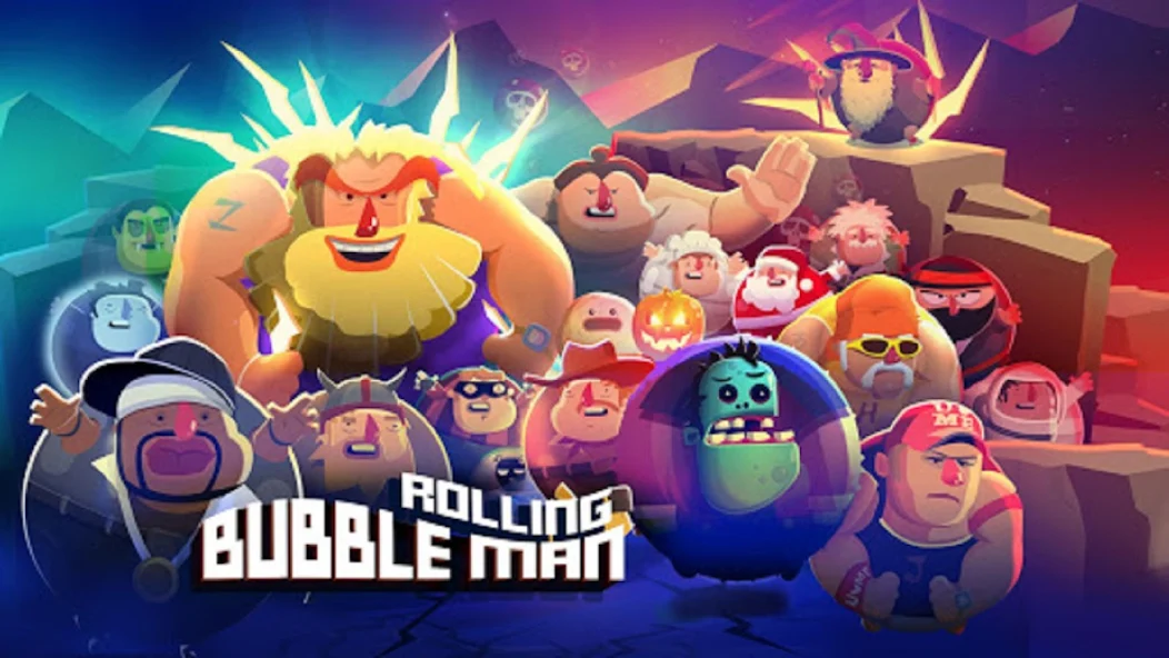 Bubble Man - Rolling screenshot