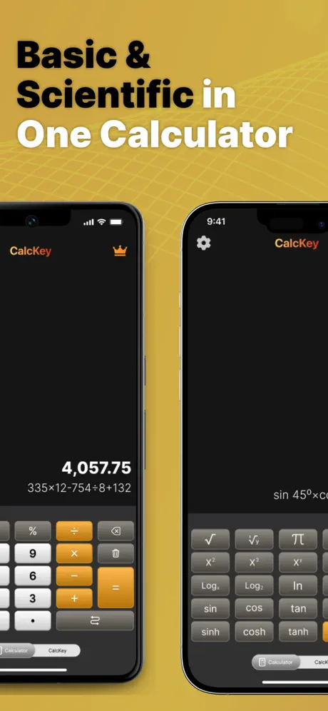 CalcKey: Calculator Keyboard screenshot