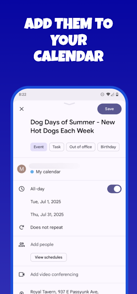 Calendar Vision screenshot