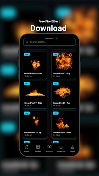 CGHEVEN – VFX Effects Library screenshot