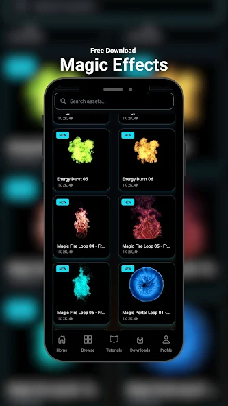 CGHEVEN – VFX Effects Library screenshot