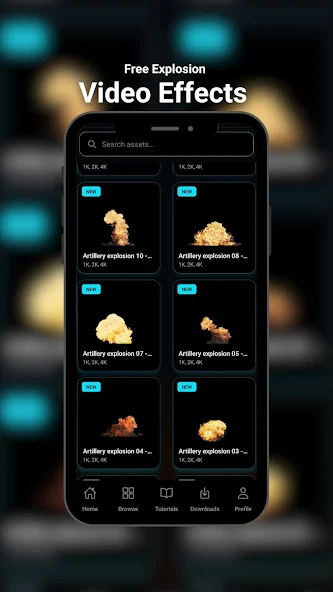 CGHEVEN – VFX Effects Library screenshot