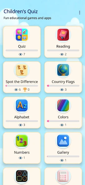 Children's Quiz screenshot