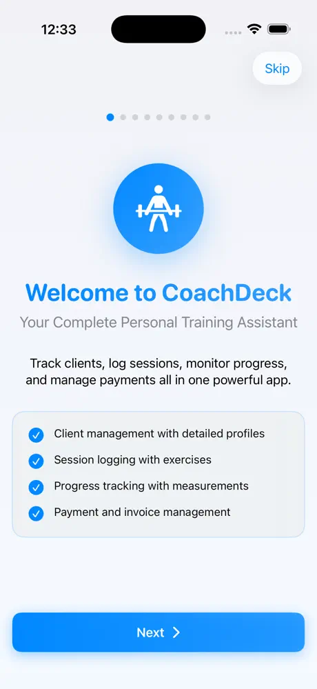 Coach Deck screenshot