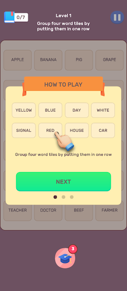 Connections Word Puzzle screenshot