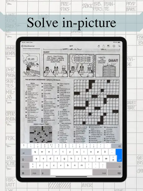 Crossword Scanner screenshot