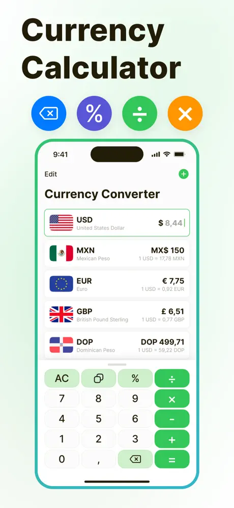 Currency Converter – Moneta screenshot