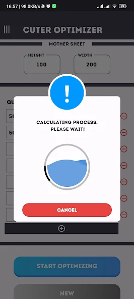 Cutting Optimizer screenshot