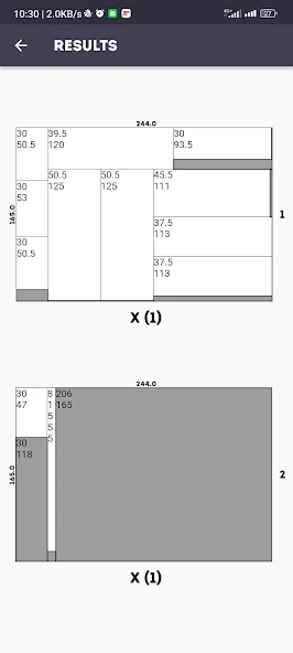 Cutting Optimizer screenshot