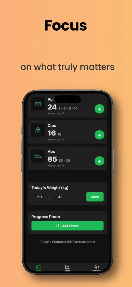 Daily Five: Fitness Tracker screenshot