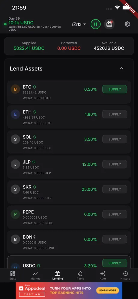 DeFi Tycoon: Crypto Simulator screenshot