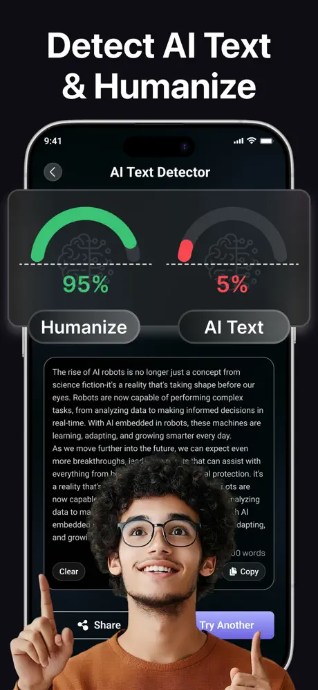 Detect AI: AI Content Detector screenshot