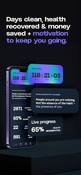DetoxBoss: Sober Habit Tracker screenshot