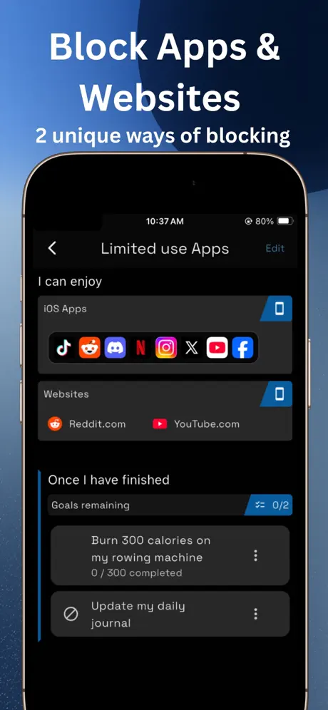 Digital Carrot Focus & Goals screenshot