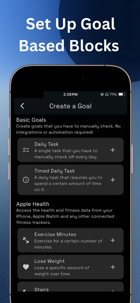 Digital Carrot Focus & Goals screenshot
