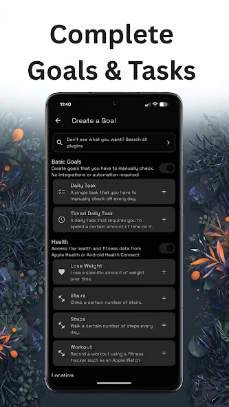 Digital Carrot Focus & Goals screenshot