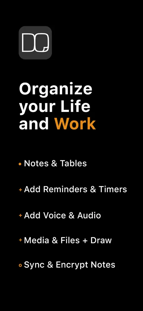 Disorganized: Notes & Planner screenshot
