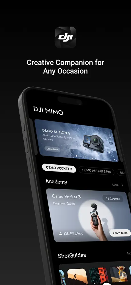 DJI Mimo screenshot