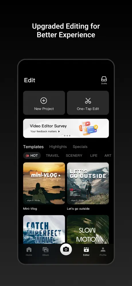 DJI Mimo screenshot