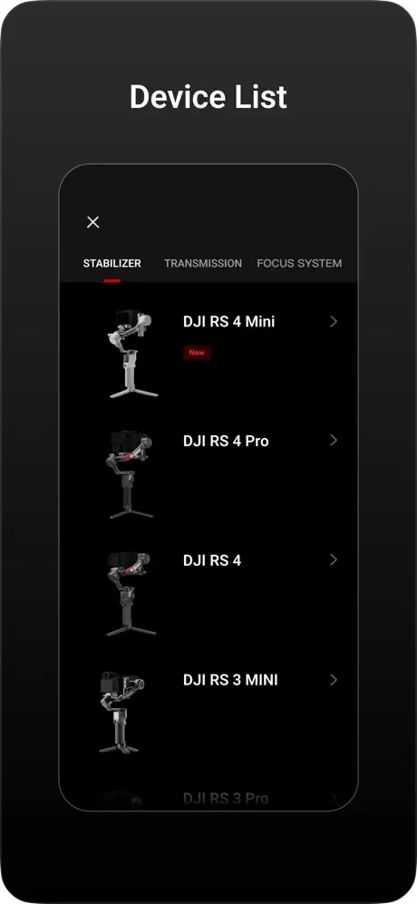 DJI Ronin screenshot