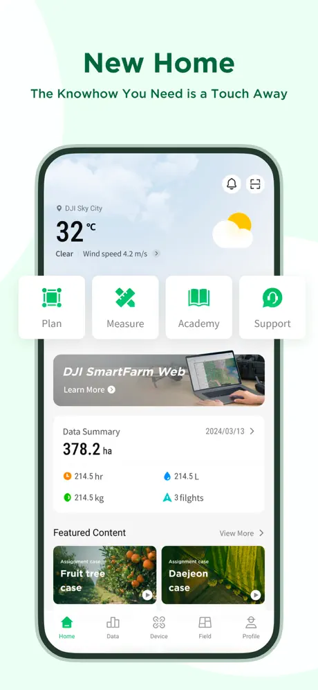 DJI SmartFarm screenshot