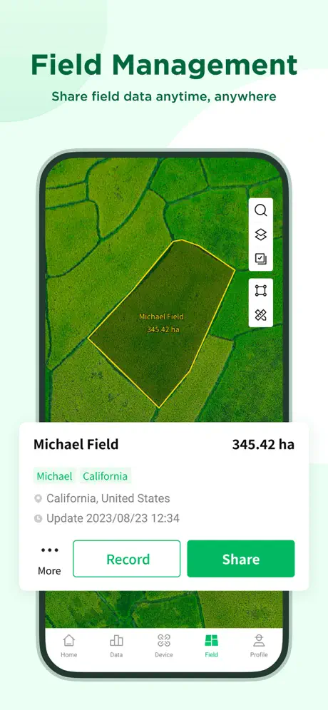 DJI SmartFarm screenshot
