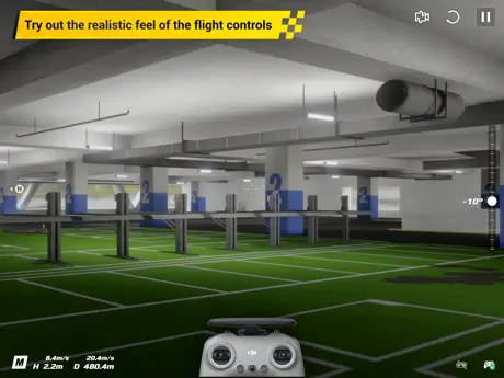 DJI Virtual Flight screenshot