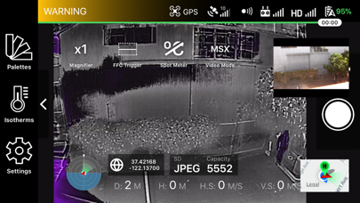 DJI XT Pro screenshot