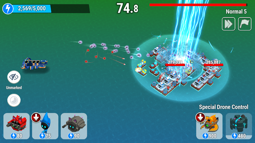 Drone Battle : idle cats screenshot