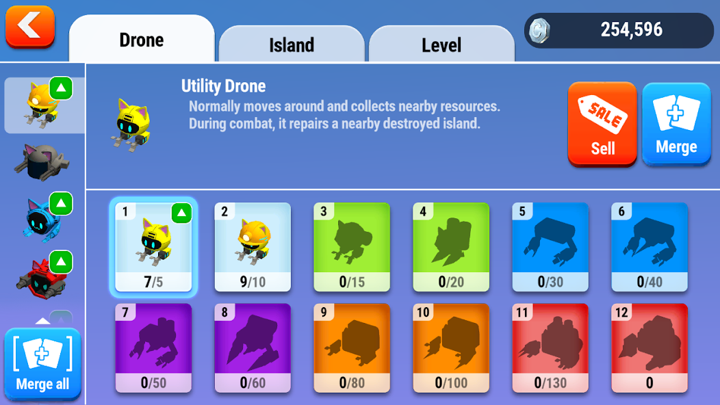 Drone Battle : idle cats screenshot