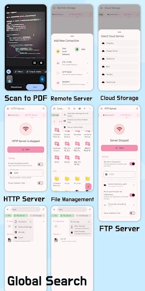File Manager Tab - Explorer screenshot